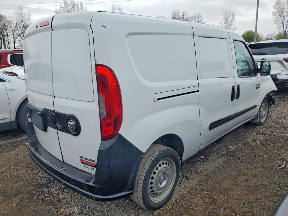 2017 Ram Promaster city VIN ZFBERFAB2H6D64787 COPART salvage auction — FRONT END, Mi - Dealer Only Clean Title, sold $325 on 2026-07-08 (photo 3)
