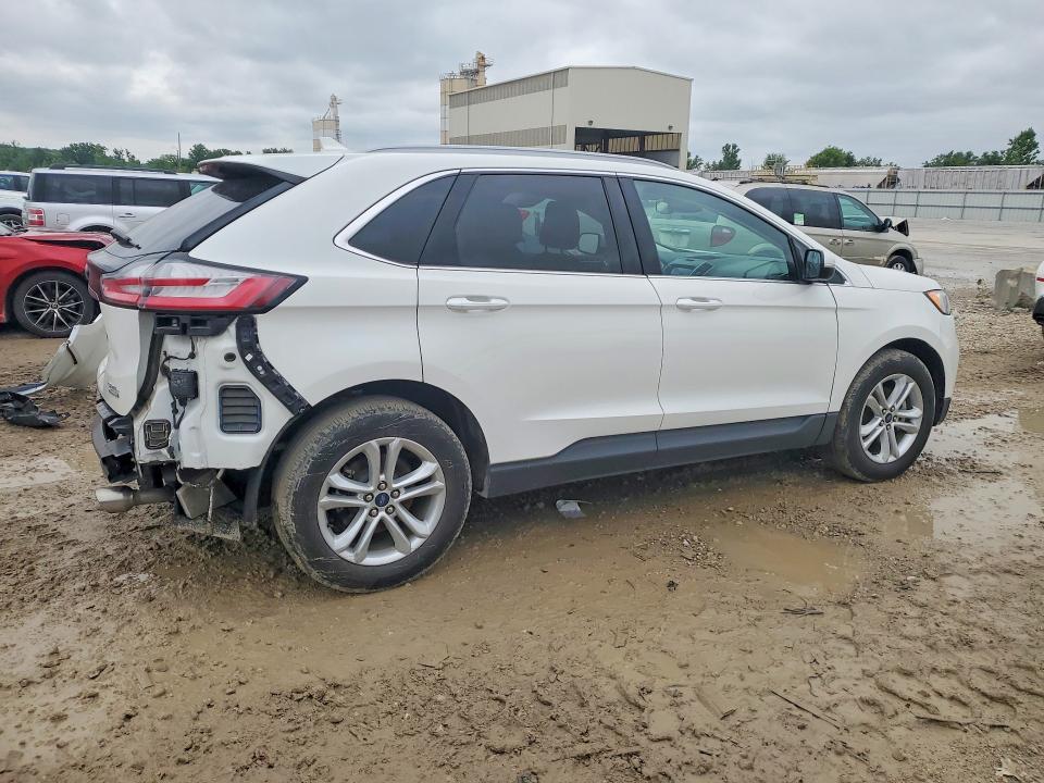 2020 Ford Edge VIN 2FMPK3J98LBB00837 COPART salvage auction — REAR END, Mo - Salvage Certificate Of Title, sold $6,400 on 2026-07-09 (photo 3)