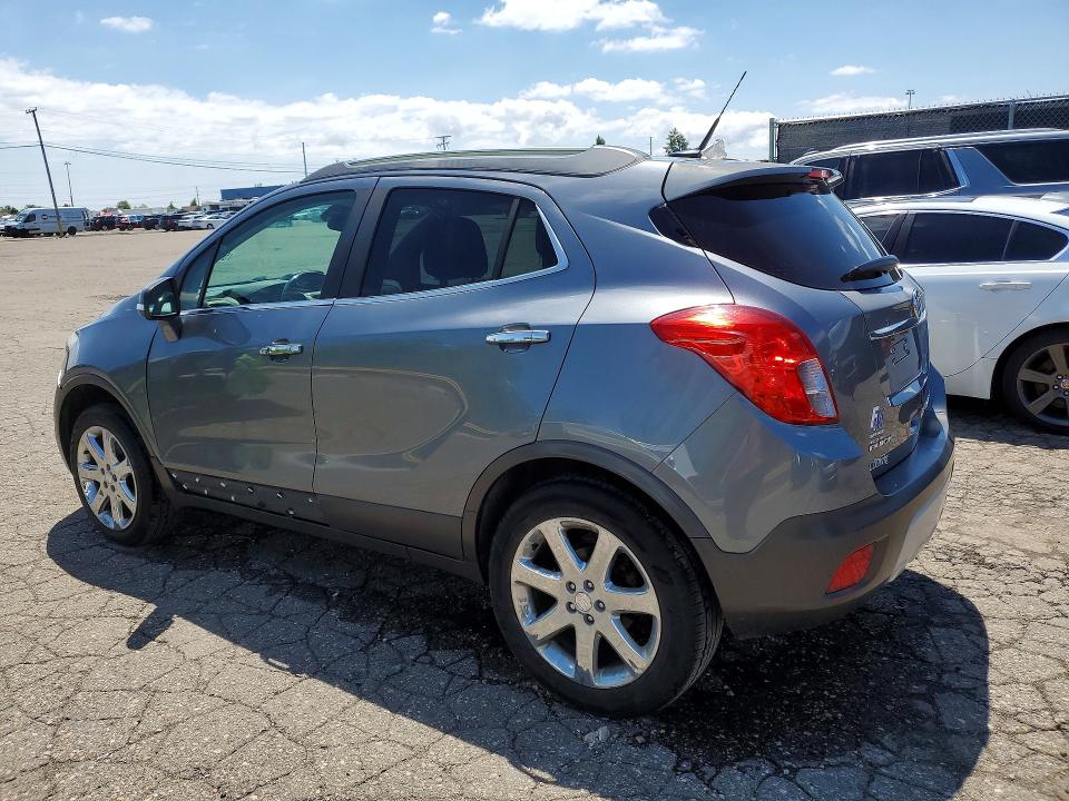 2014 Buick Encore VIN KL4CJCSB3EB635150 COPART salvage auction — MINOR DENT/SCRATCHES, Mi - Certificate Of Title, sold $1,450 on 2026-07-02 (photo 2)