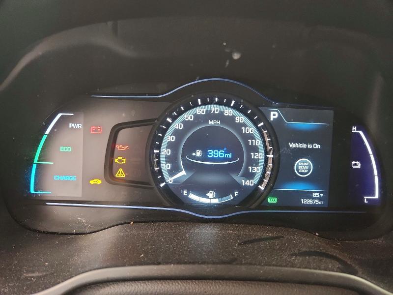 2018 Hyundai Ioniq VIN KMHC85LC1JU071657 COPART salvage auction — UNDERCARRIAGE, Ne - Certificate Of Title, sold $3,000 on 2026-07-07 (photo 9)
