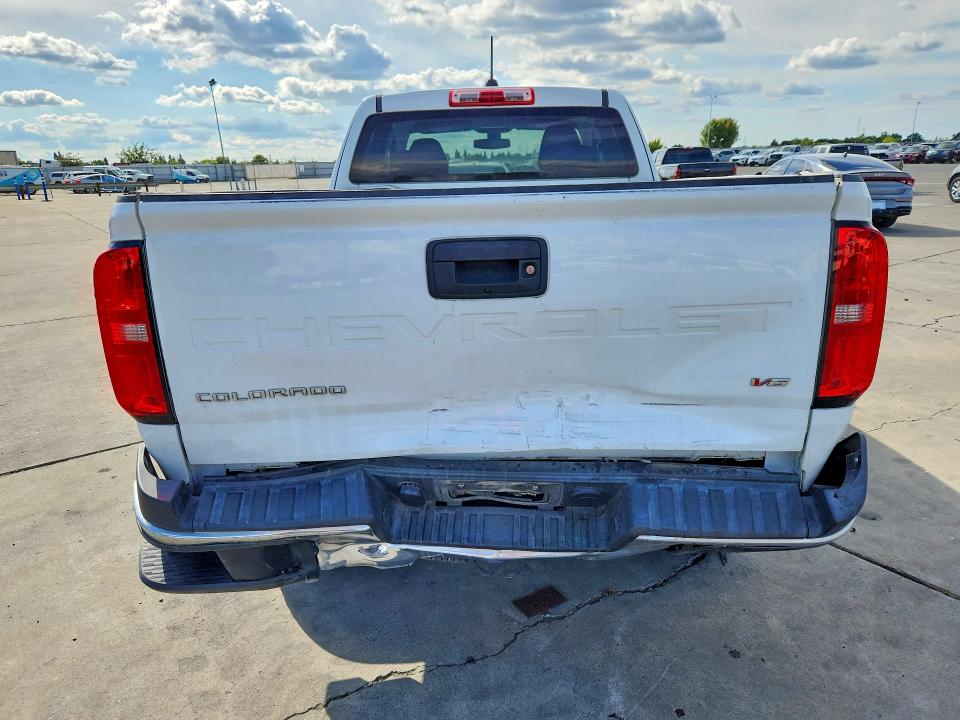 2022 Chevrolet Colorado VIN 1GCHSBEN6N1221519 COPART salvage auction — FRONT END, Salvage Title, sold $3,200 on 2026-07-27 (photo 6)