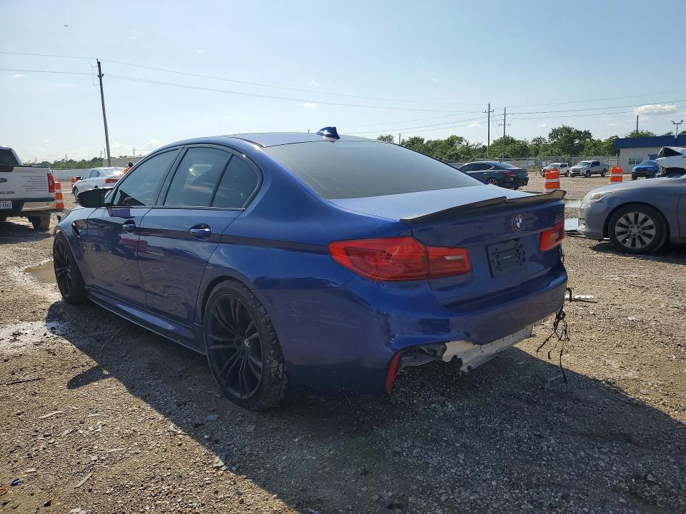 2020 BMW M5 VIN WBSJF0C0XLCE48324 COPART salvage auction — FRONT END, Tx - Certificate Of Title, sold $42,750 on 2026-07-29 (photo 2)