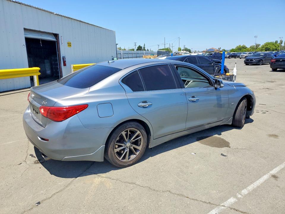 2017 Infiniti VIN JN1EV7APXHM740934 COPART salvage auction — SIDE, Ca - Salvage Certificate, sold $2,000 on 2026-07-10 (photo 3)