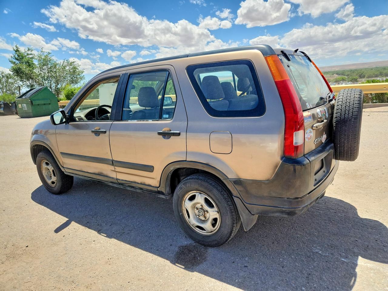 2003 Honda CR-V VIN JHLRD68433C010839 COPART salvage auction — Side, NM - CERTIFICATE OF TITLE, sold $750 on 2026-07-09 (photo 2)