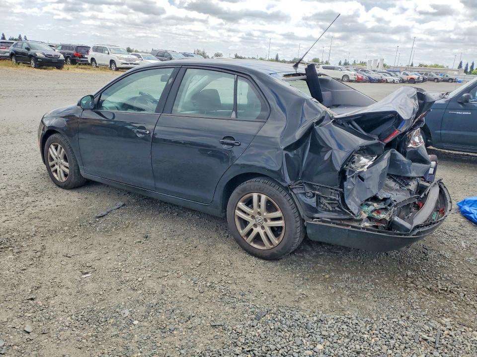 2007 Volkswagen Jetta VIN 3VWHG71K27M098640 COPART salvage auction — REAR END, Ca - Salvage Certificate, sold $350 on 2026-07-02 (photo 2)