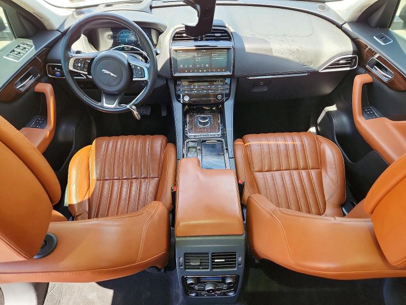 2018 Jaguar F-pace VIN SADCN2EV0JA242365 COPART salvage auction — FRONT END, Va - Cert Of Title - Salvage, sold $4,200 on 2026-07-20 (photo 8)