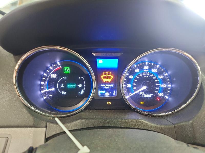 2013 Hyundai Sonata VIN KMHEC4A4XDA050745 COPART salvage auction — FRONT END, IL - SALVAGE CERTIFICATE, sold $625 on 2026-07-06 (photo 9)