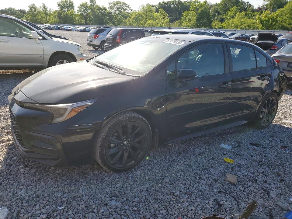 2025 Toyota Corolla VIN 5YFS4MCE9SP220015 COPART salvage auction — REAR END, Ky - Cert Of Title-Salvage, sold $6,000 on 2026-07-10 (photo 1)