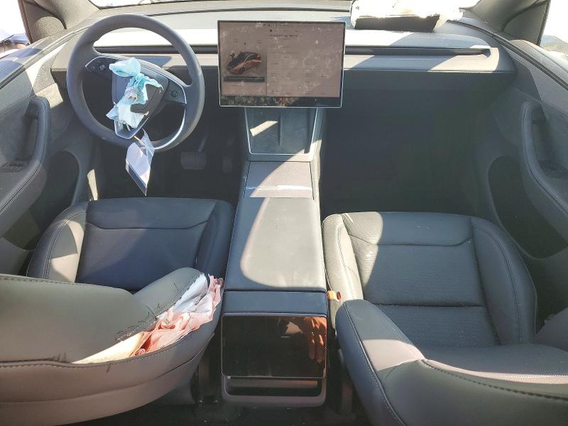 2026 Tesla Model y VIN 7SAYGDED9TA639209 COPART salvage auction — FRONT END, TX - CERTIFICATE OF TITLE, sold $3,100 on 2026-07-28 (photo 8)