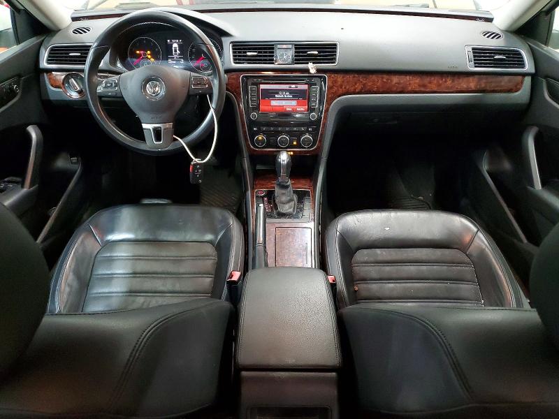 2012 Volkswagen Passat VIN 1VWCM7A35CC083850 COPART salvage auction — MINOR DENT/SCRATCHES, CT - CERTIFICATE OF TITLE, sold $975 on 2026-07-10 (photo 8)