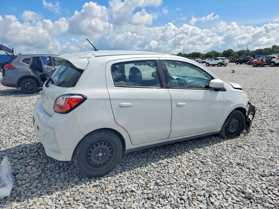 2023 Mitsubishi Mirage VIN ML32AUHJ9PH004752 COPART salvage auction — SIDE, Fl - Certificate Of Destruction, sold $1,850 on 2026-07-02 (photo 3)