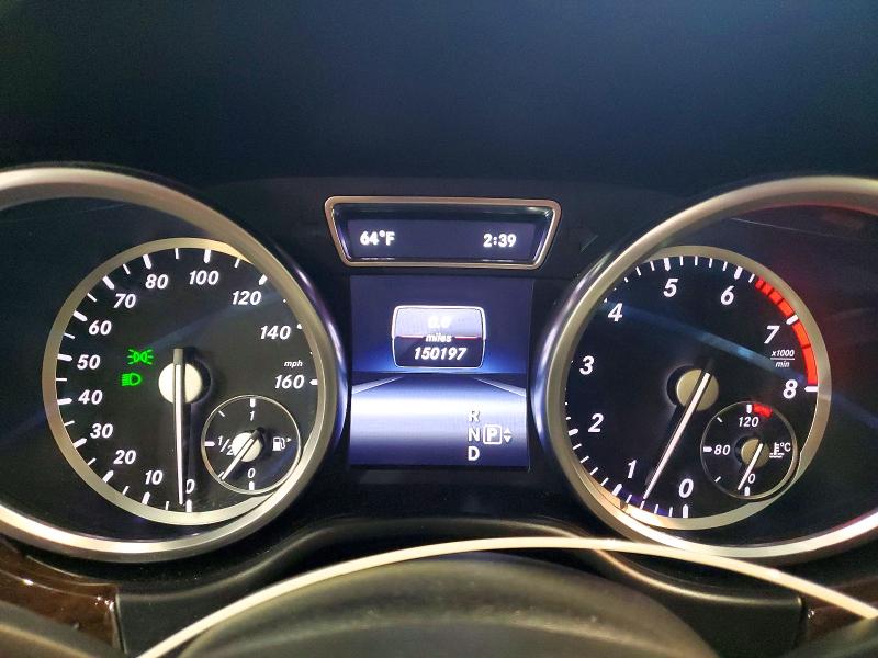 2014 Mercedes-benz Ml VIN 4JGDA5HB9EA277213 COPART salvage auction — MINOR DENT/SCRATCHES, Ma - Certificate Of Title, sold $7,800 on 2026-07-10 (photo 9)