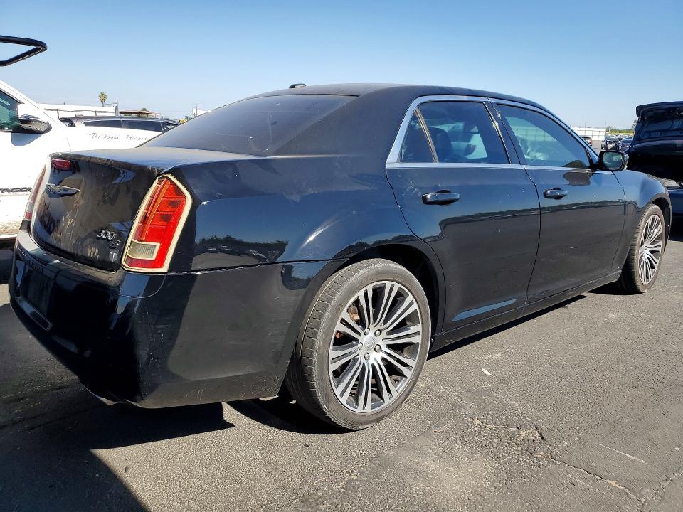 2012 Chrysler 300 VIN 2C3CCABG3CH313150 COPART salvage auction — SIDE, CA - SALVAGE CERTIFICATE, sold $750 on 2026-07-13 (photo 3)