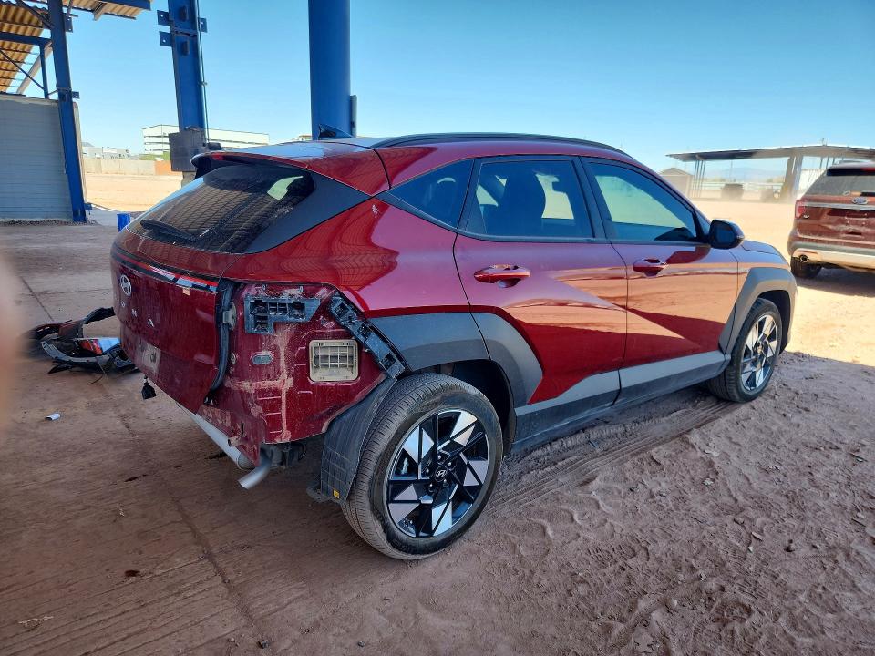 2025 Hyundai VIN KM8HB3AB9SU319788 COPART salvage auction — REAR END, Az - Cert Of Title - Salvage, sold $7,300 on 2026-07-09 (photo 3)