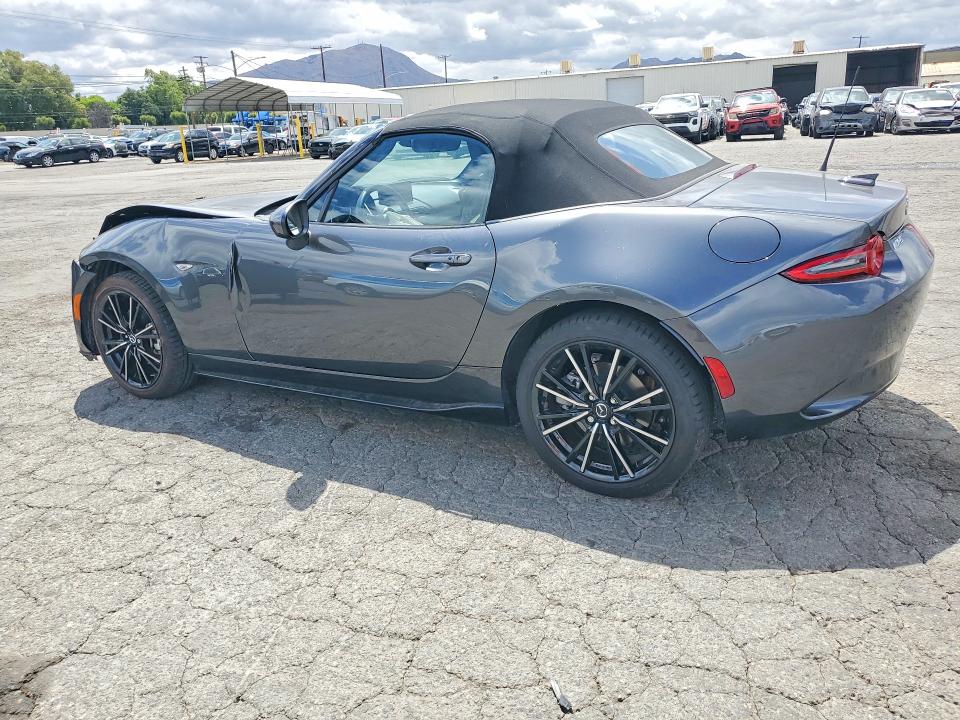 2024 Mazda Mx-5 VIN JM1NDAD76R0609050 COPART salvage auction — FRONT END, Ca - Salvage Certificate, sold $4,750 on 2026-07-02 (photo 2)