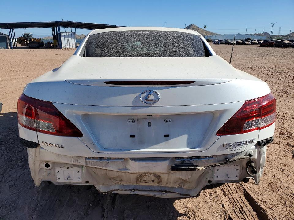 2015 Lexus VIN JTHFE2C28F2511424 COPART salvage auction — REAR END, Id - Salvage Certificate Of Title, sold $3,600 on 2026-07-21 (photo 6)
