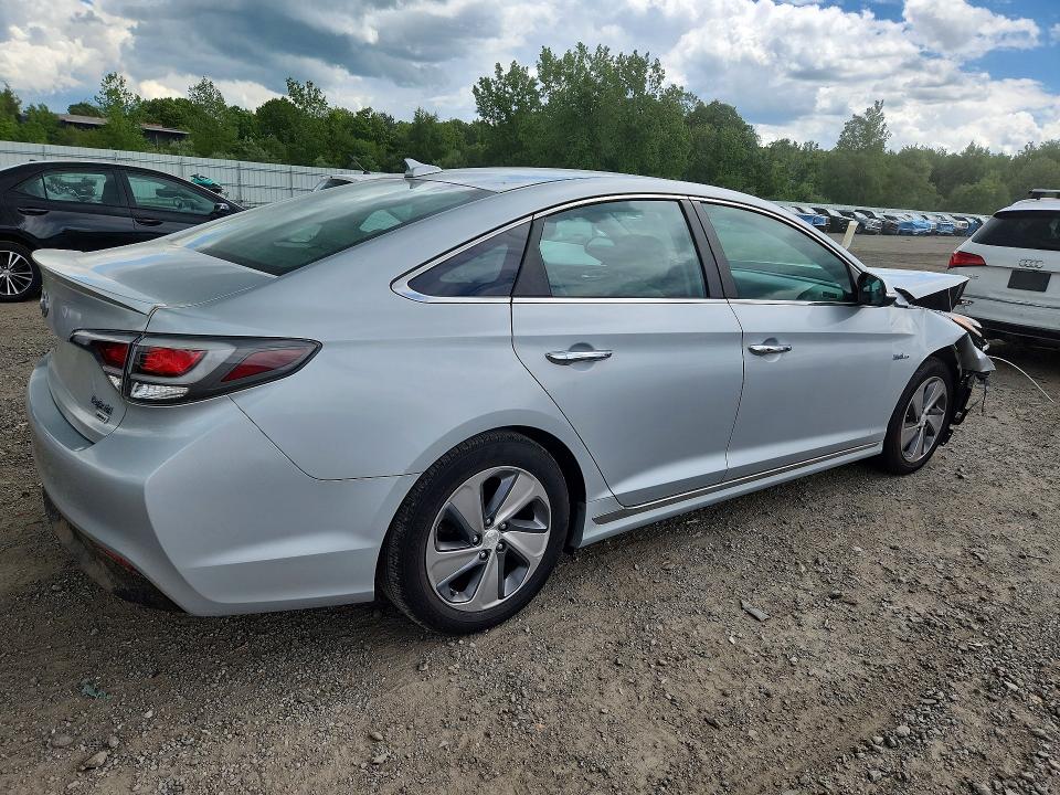 2017 Hyundai Sonata VIN KMHE34L15HA054596 COPART salvage auction — FRONT END, MA - CERT OF TITLE-SALVAGE, sold $1,750 on 2026-07-08 (photo 3)