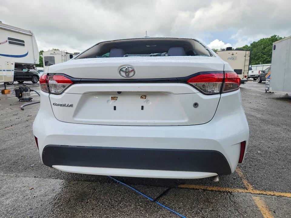 2020 Toyota Corolla VIN 5YFDPRAE7LP056281 COPART salvage auction — HAIL, Tx - Certificate Of Title, sold $250 on 2026-07-29 (photo 6)