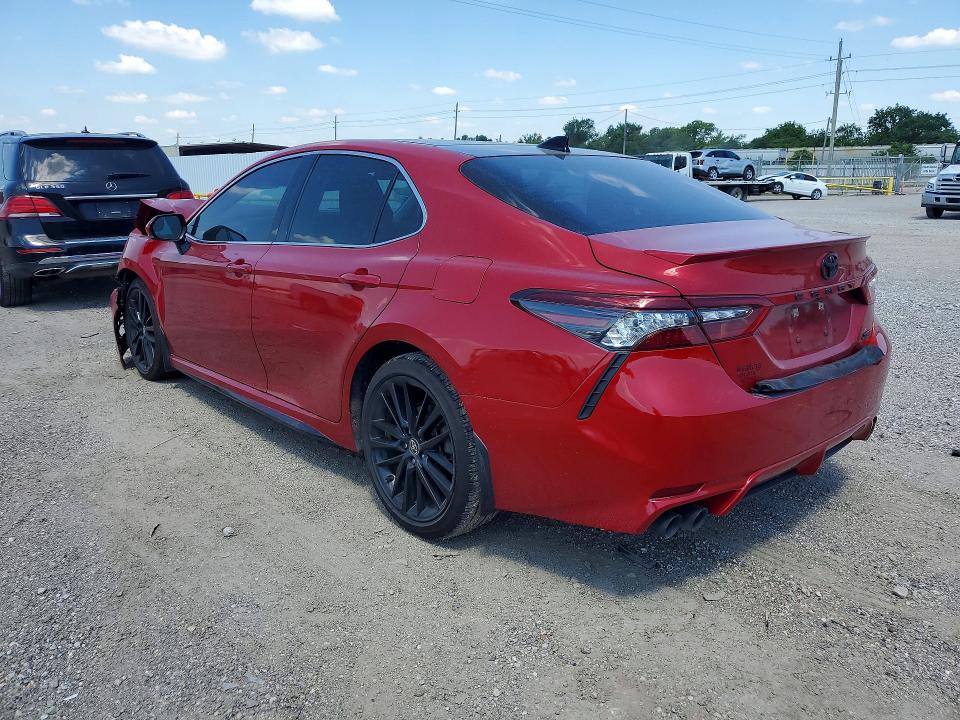 2023 Toyota Camry VIN 4T1K61AK3PU181428 COPART salvage auction — FRONT END, TX - SALVAGE VEHICLE TITLE, sold $8,900 on 2026-07-02 (photo 2)