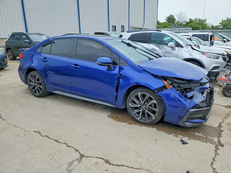 2021 Toyota VIN JTDP4MCE9MJ065723 COPART salvage auction — FRONT END, Ky - Cert Of Title-Salvage, sold $3,900 on 2026-07-08 (photo 4)