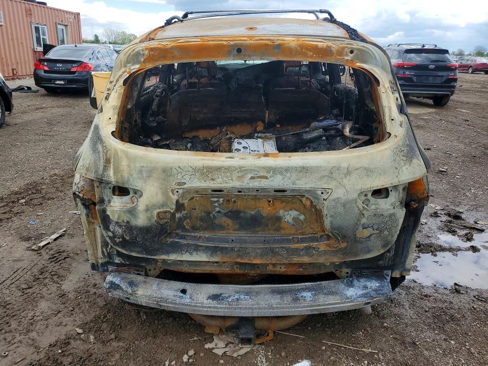 2014 Infiniti Qx60 VIN 5N1AL0MM4EC530837 COPART salvage auction — BURN, Il - Salvage Certificate, sold $600 on 2026-07-09 (photo 6)