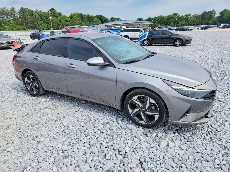 2023 Hyundai Elantra VIN KMHLS4AG5PU486491 COPART salvage auction — REAR END, Ga - Cert Of Title-Salvage, sold $4,750 on 2026-07-28 (photo 4)