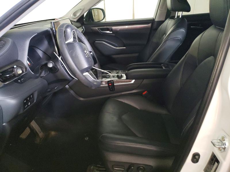 2024 Toyota Highlander VIN 5TDKDRBH5RS537607 COPART salvage auction — REAR END, Ak - Bill Of Sale- Salvage, sold $2,600 on 2026-07-28 (photo 7)