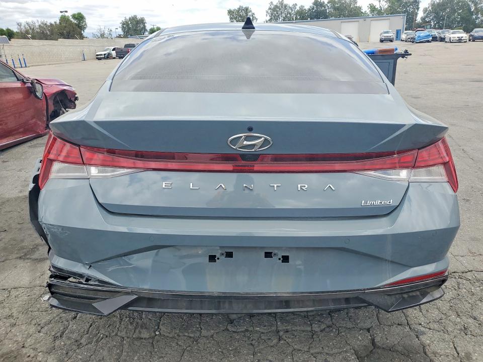 2023 Hyundai Elantra VIN KMHLP4AG5PU454528 COPART salvage auction — FRONT END, In - Dis/Dlr/Exp Only Clean Title, sold $2,900 on 2026-07-30 (photo 6)