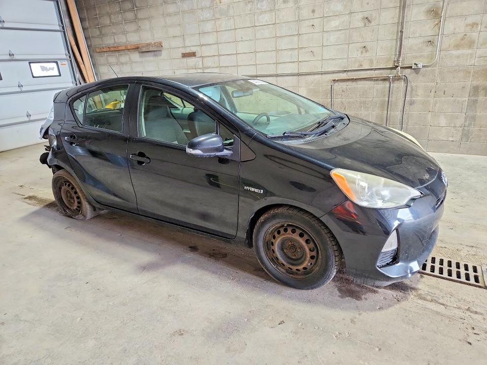 2013 Toyota Prius VIN JTDKDTB36D1536988 COPART salvage auction — REAR END, MN - CERT OF TITLE-SALVAGE, sold $2,500 on 2026-07-07 (photo 4)
