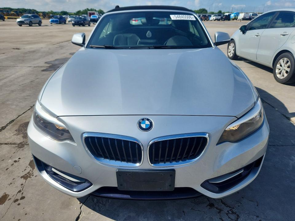 2016 BMW 2er VIN WBA1K9C52GV321946 COPART salvage auction — SIDE, Tx - Salvage Vehicle Title, sold $400 on 2026-07-27 (photo 5)