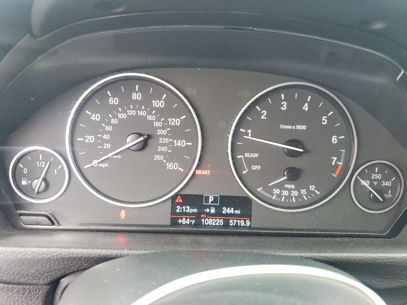 2015 BMW 3er VIN WBA3B3C57FF546152 COPART salvage auction — SIDE, Nj - Cert Of Title-Salvage, sold $375 on 2026-07-17 (photo 9)