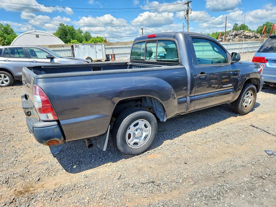 2010 Toyota Tacoma VIN 5TENX4CN6AZ747314 COPART salvage auction — MECHANICAL, Nj - Certificate Of Title, sold $1,500 on 2026-07-17 (photo 3)