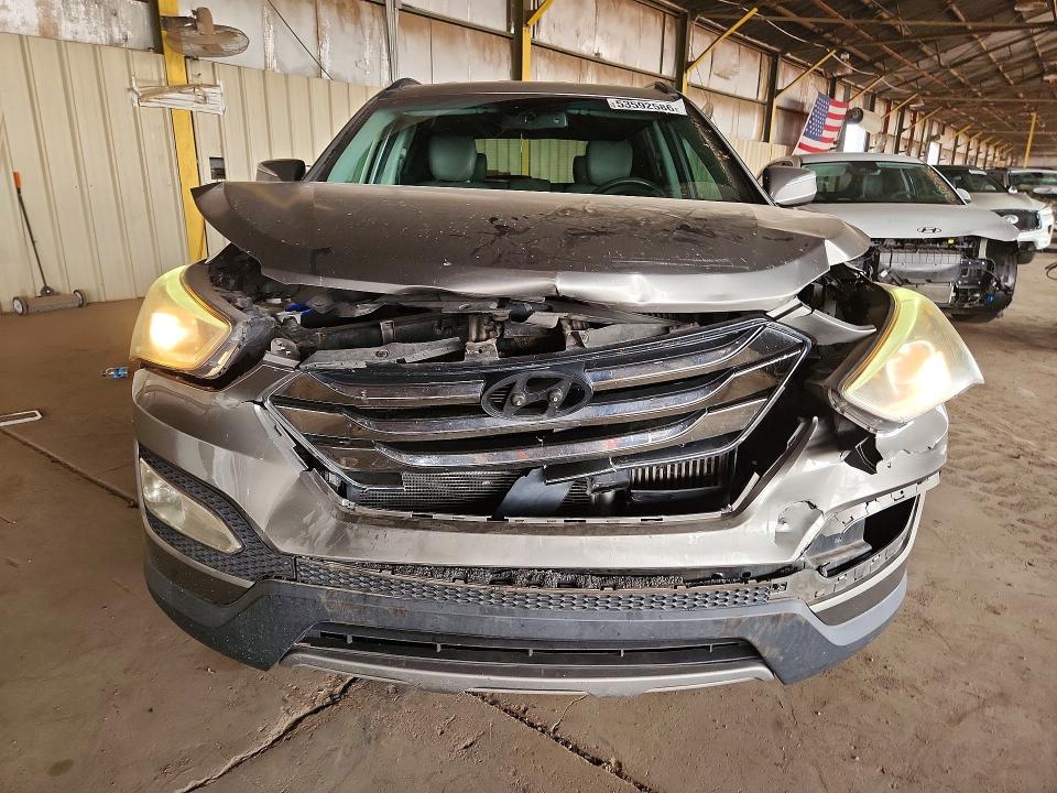 2013 Hyundai VIN 5XYZU3LA1DG084184 COPART salvage auction — FRONT END, Az - Cert Of Title - Salvage, sold $1,400 on 2026-07-20 (photo 5)