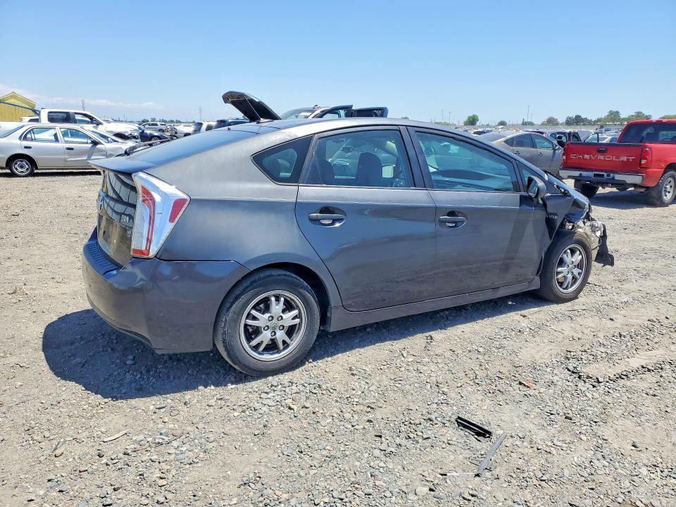 2010 Toyota Prius VIN JTDKN3DUXA0089005 COPART salvage auction — FRONT END, Ca - Salvage Certificate, sold $525 on 2026-07-07 (photo 3)