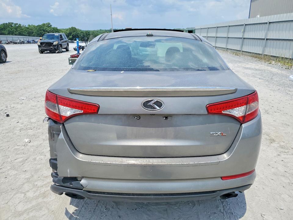 2013 Kia Optima VIN 5XXGR4A67DG127542 COPART salvage auction — FRONT END, Nc - Salvage Certificate Of Title, sold $475 on 2026-07-22 (photo 6)