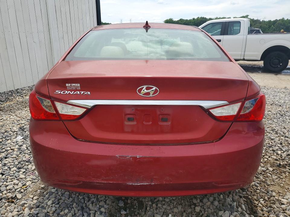 2013 Hyundai Sonata VIN 5NPEB4ACXDH800023 COPART salvage auction — MECHANICAL, Tn - Cert Of Title-Rebuilt Vehicle, sold $400 on 2026-07-07 (photo 6)
