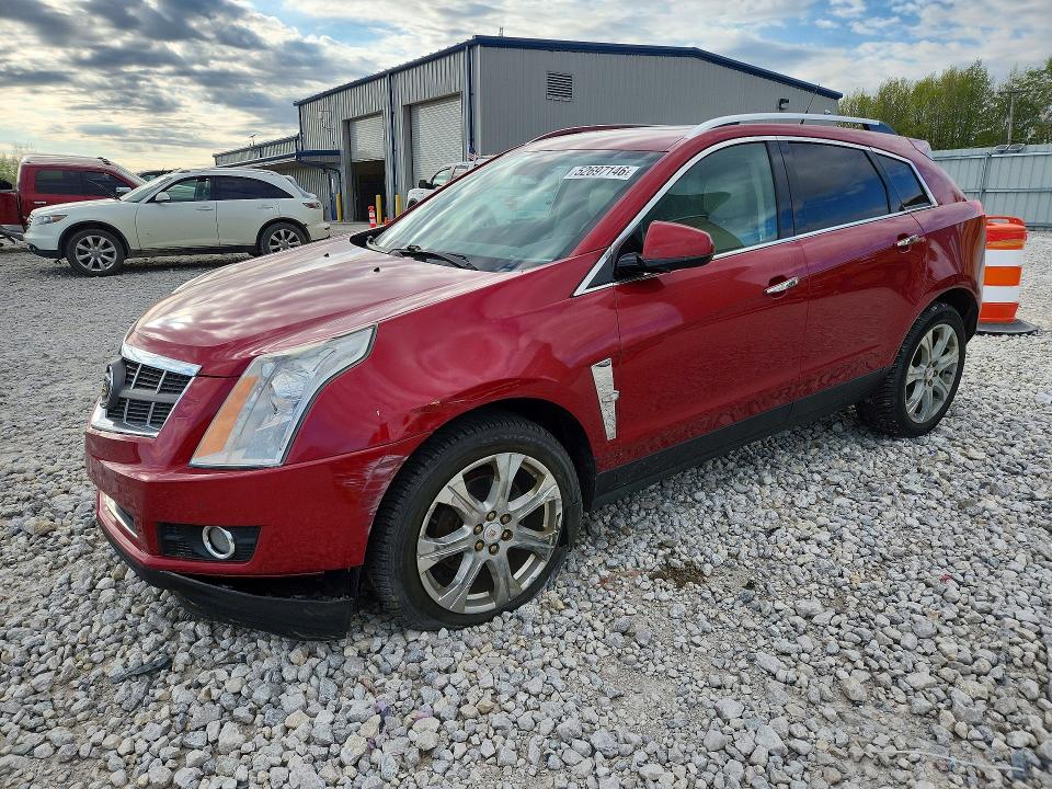 2010 Cadillac Srx VIN 3GYFNEEYXAS500274 COPART salvage auction — FRONT END, Mi - Certificate Of Title, sold $500 on 2026-07-30 (photo 1)
