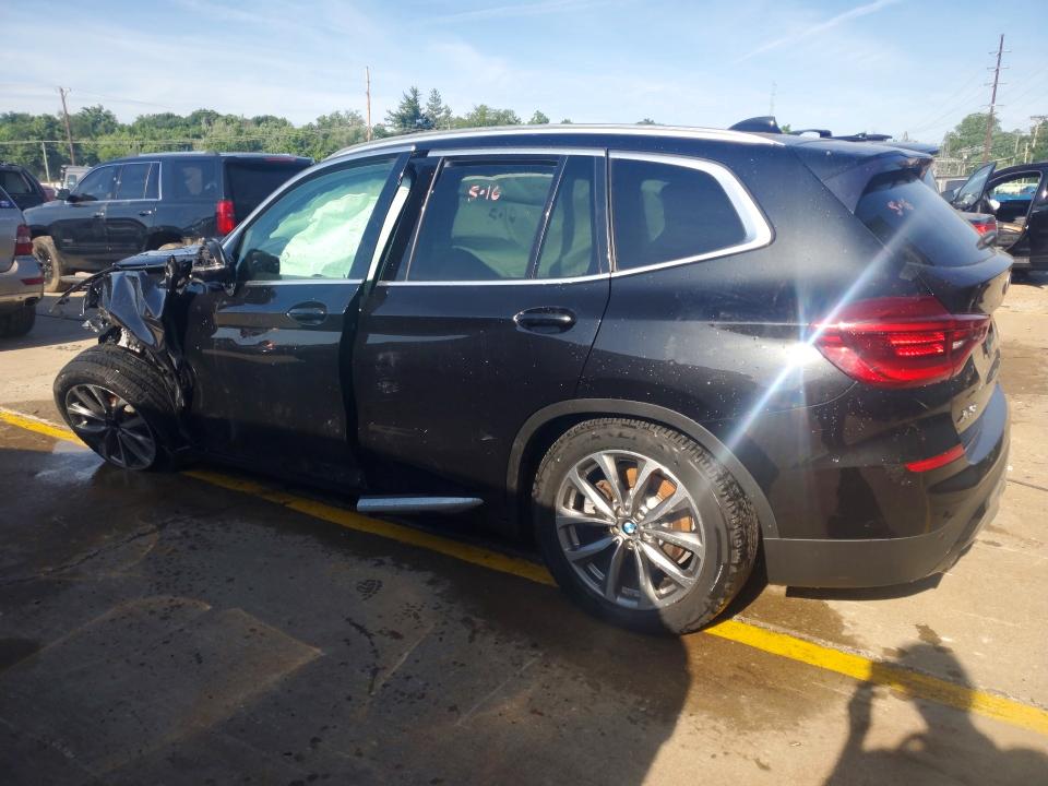 2019 BMW X3 VIN 5UXTR9C5XKLD92924 COPART salvage auction — ROLLOVER, Ky - Bill Of Sale/Part Only/No Titl, sold $2,100 on 2026-07-29 (photo 2)