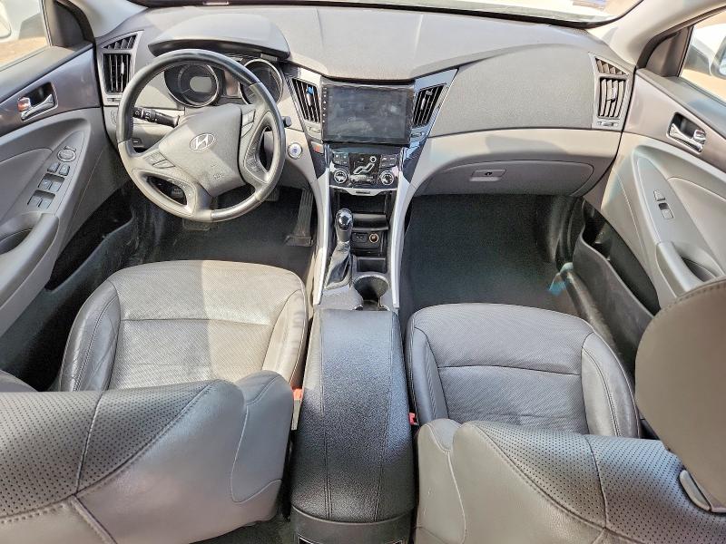 2012 Hyundai Sonata VIN KMHEC4A45CA022687 COPART salvage auction — REAR END, Il - Salvage Certificate, sold $400 on 2026-07-10 (photo 8)