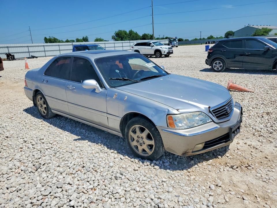 2002 Acura Rl VIN JH4KA96512C006533 COPART salvage auction — FRONT END, TX - SALVAGE VEHICLE TITLE (P), sold $60 on 2026-07-02 (photo 4)