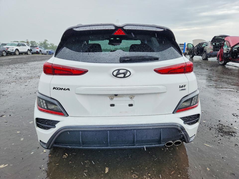 2022 Hyundai VIN KM8K3CA31NU851777 COPART salvage auction — SIDE, Va - Cert Of Title - Salvage, sold $3,450 on 2026-07-08 (photo 6)