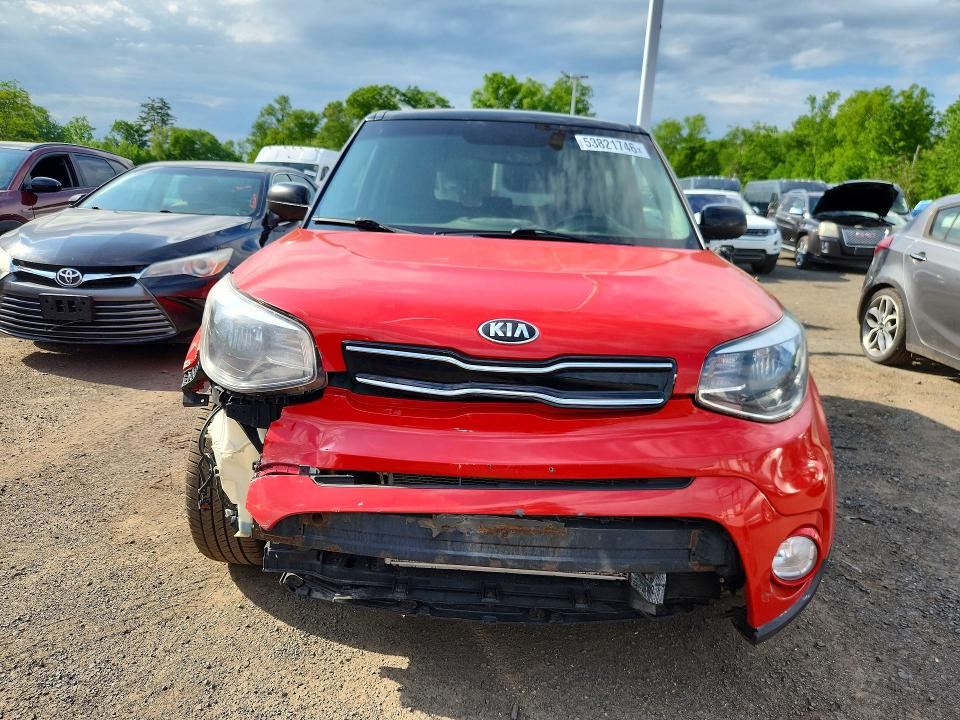 2019 Kia Soul VIN KNDJP3A59K7017689 COPART salvage auction — FRONT END, NH - CERTIFICATE OF TITLE, sold $1,600 on 2026-07-02 (photo 5)