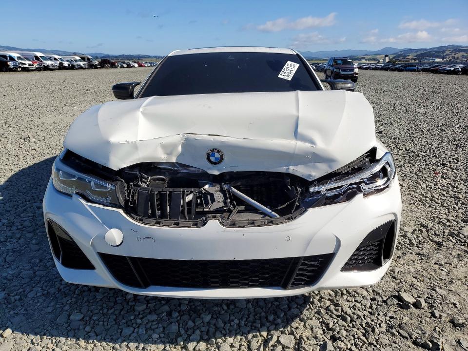 2020 BMW VIN WBA5U7C07LFH32979 COPART salvage auction — FRONT END, Ca - Salvage Certificate, sold $15,300 on 2026-07-02 (photo 5)
