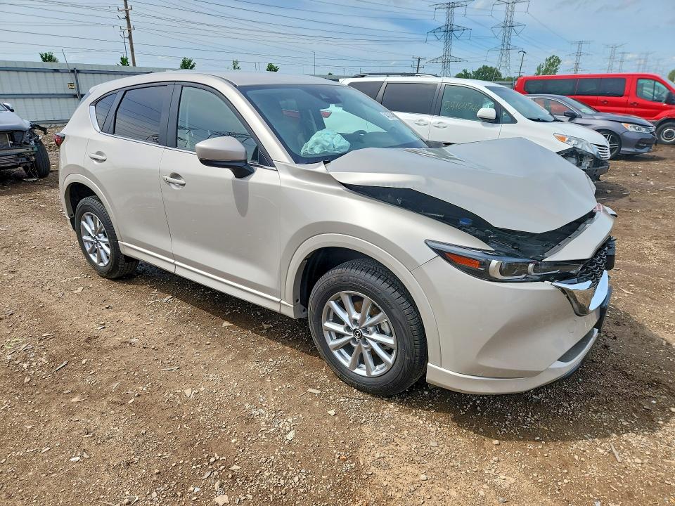 2025 Mazda Cx-5 VIN JM3KFBBL6S0551408 COPART salvage auction — FRONT END, Il - Salvage Certificate, sold $8,000 on 2026-07-14 (photo 4)