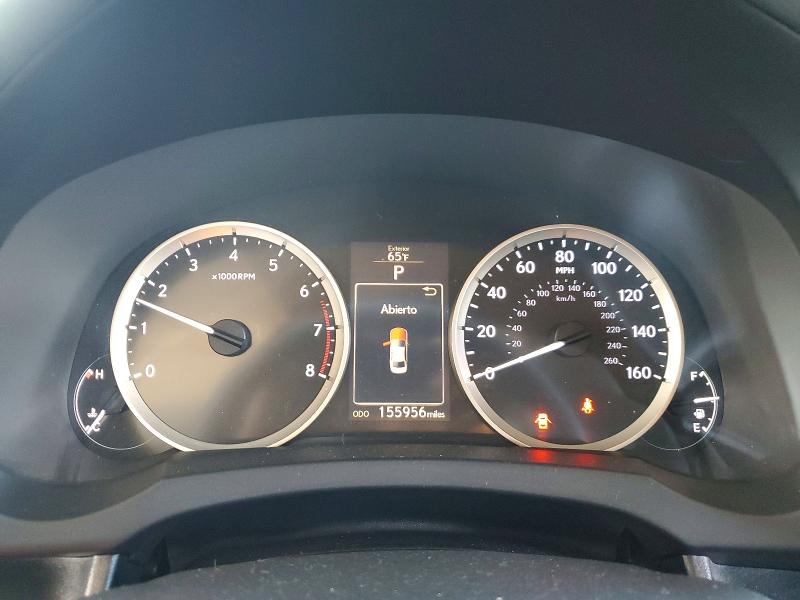 2015 Lexus Is VIN JTHBF1D20F5052148 COPART salvage auction — REAR END, Ca - Salvage Certificate, sold $4,550 on 2026-07-02 (photo 9)
