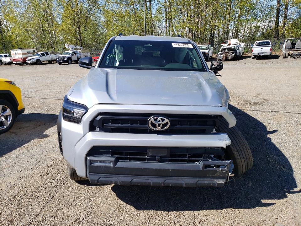 2025 Toyota 4runner VIN JTEVA5BR3S5009790 COPART salvage auction — FRONT END, AK - CERTIFICATE OF VEHICLE TITLE, sold $10,700 on 2026-07-21 (photo 5)