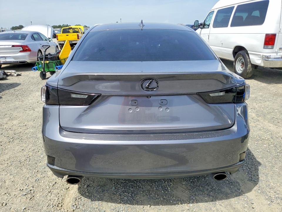 2015 Lexus Is VIN JTHBF1D22F5063880 COPART salvage auction — FRONT END, Ca - Salvage Certificate, sold $750 on 2026-07-02 (photo 6)