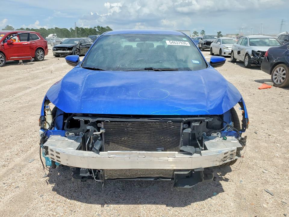 2019 Honda Civic VIN 19XFC2F85KE014433 COPART salvage auction — FRONT END, Tx - Salvage Vehicle Title, sold $3,300 on 2026-07-10 (photo 5)
