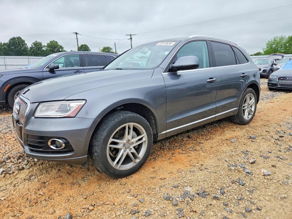 2015 Audi Q5 VIN WA1LFAFPXFA095380 COPART salvage auction — HAIL, Mo - Certificate Of Title, sold $5,700 on 2026-07-08 (photo 1)