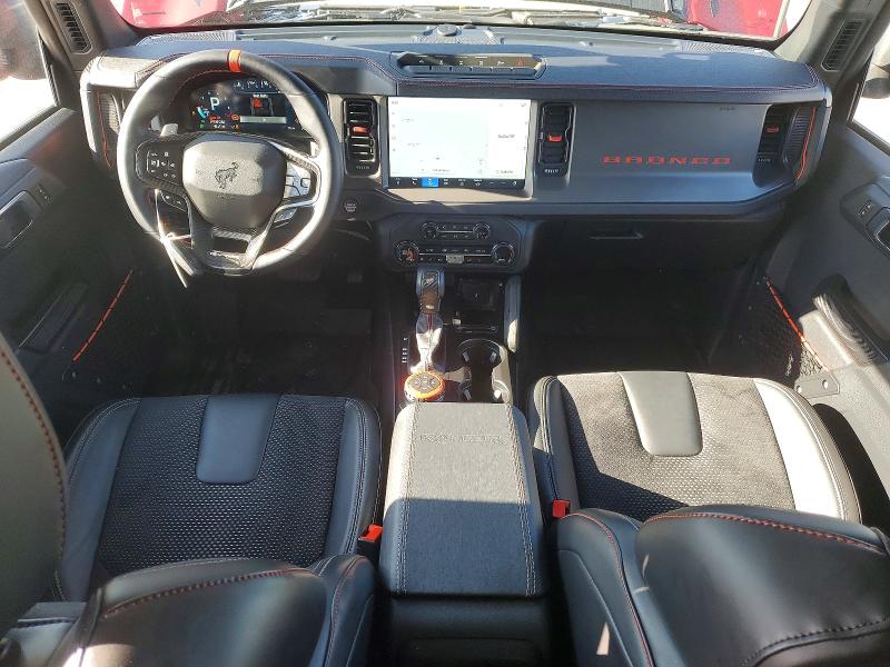 2025 Ford Bronco VIN 1FMEE0RR9SLB11183 COPART salvage auction — FRONT END, Ny - Mv-907A Salvage Certificate, sold $59,500 on 2026-07-20 (photo 8)